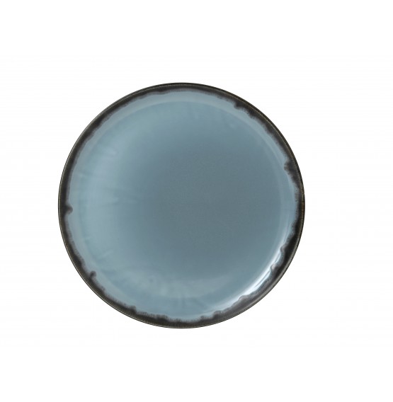 Harvest Blue Coupe Plate